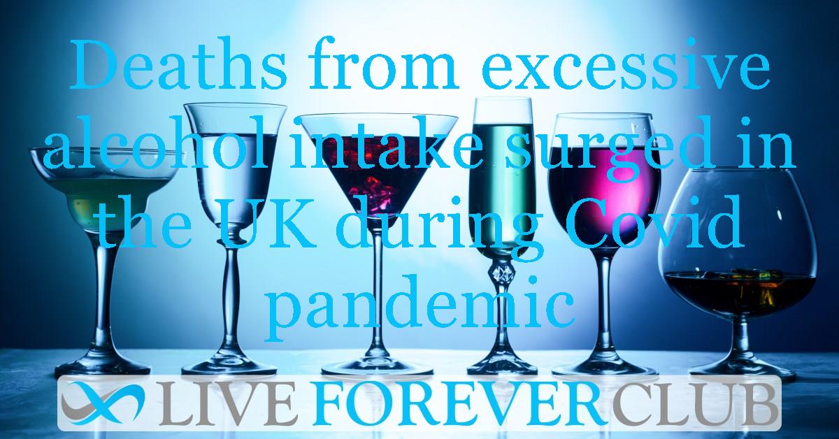 Deaths from excessive alcohol intake surged in the UK during Covid pandemic