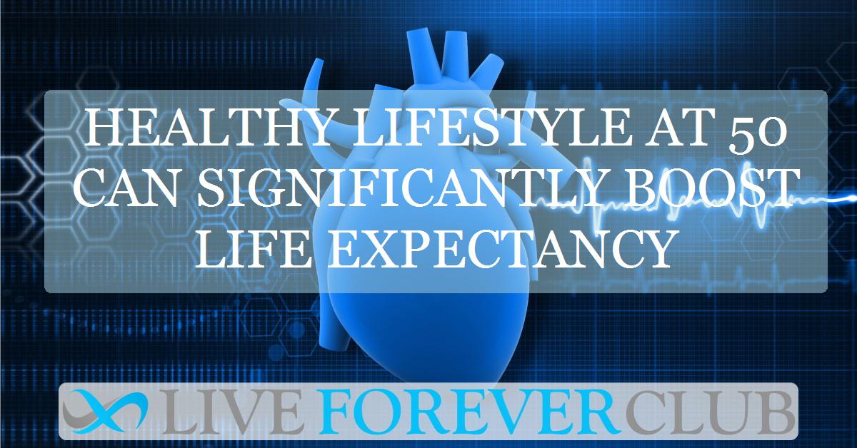 Healthy lifestyle at 50 can significantly boost life expectancy