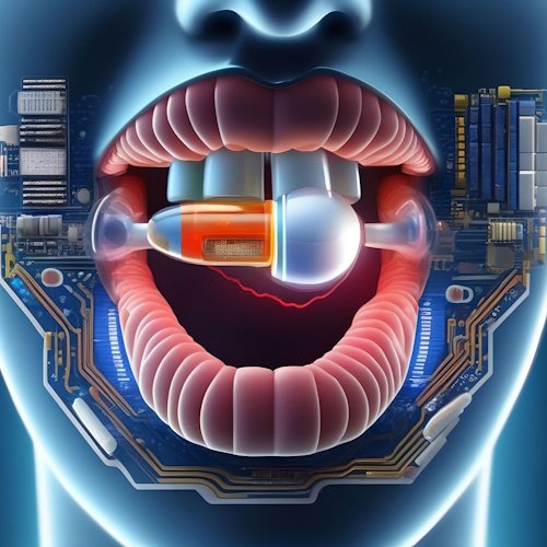 Ingestible sensor developed by MIT monitors gut's electrical activity