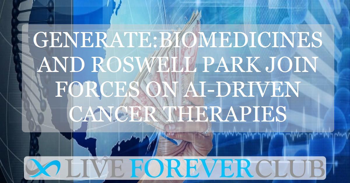 Generate:Biomedicines and Roswell Park join forces on AI-driven cancer therapies