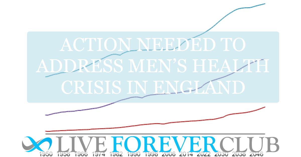 Action needed to address men’s health crisis in England