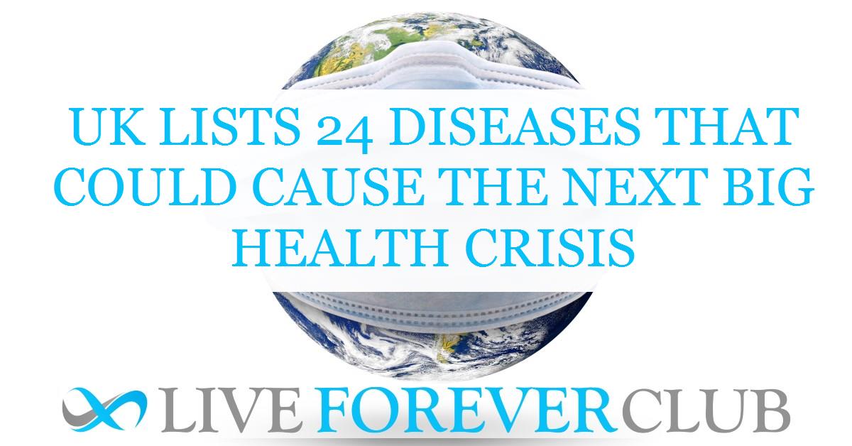UK lists 24 diseases that could cause the next big health crisis