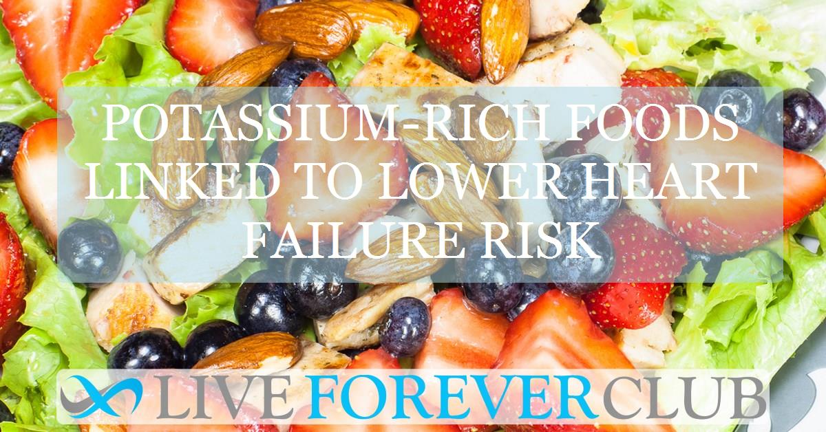 Potassium-rich foods linked to lower heart failure risk
