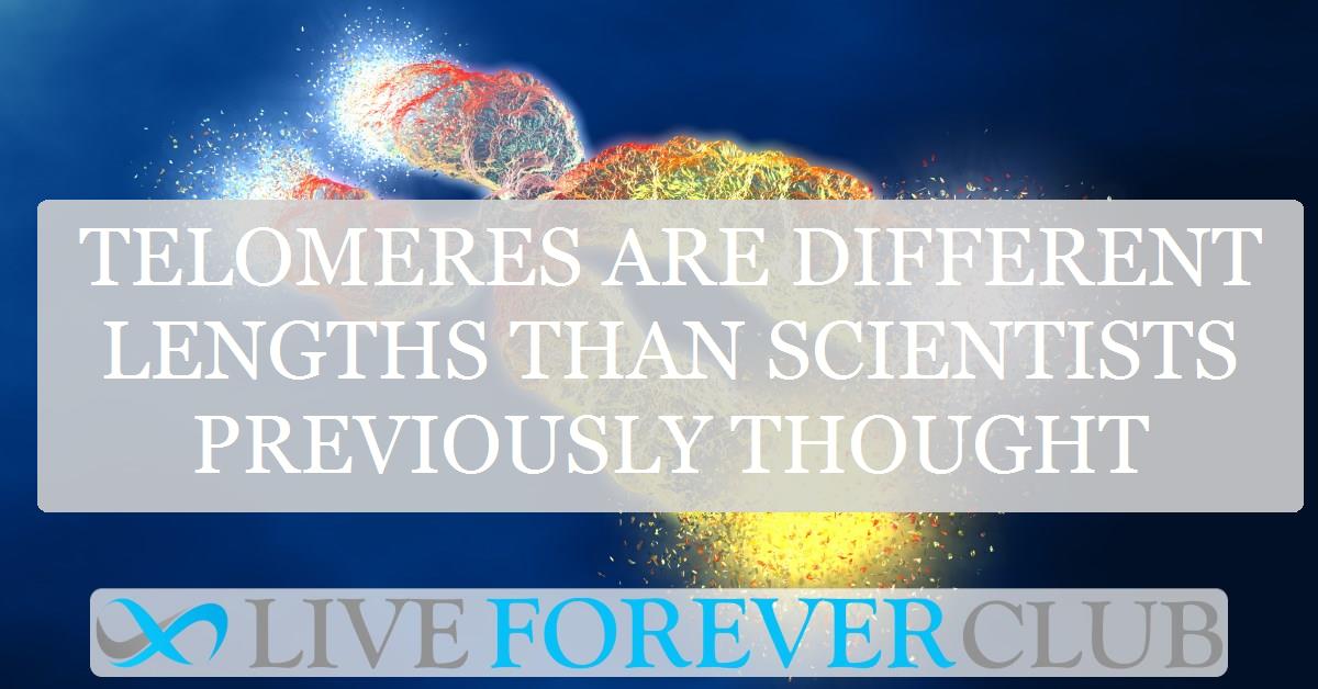 Telomeres are different lengths than scientists previously thought