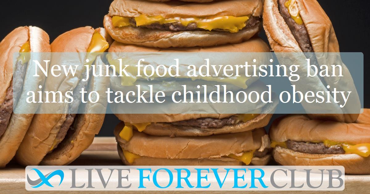 New junk food advertising ban aims to tackle childhood obesity
