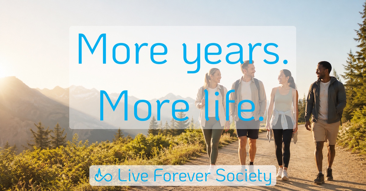 More years. More life.